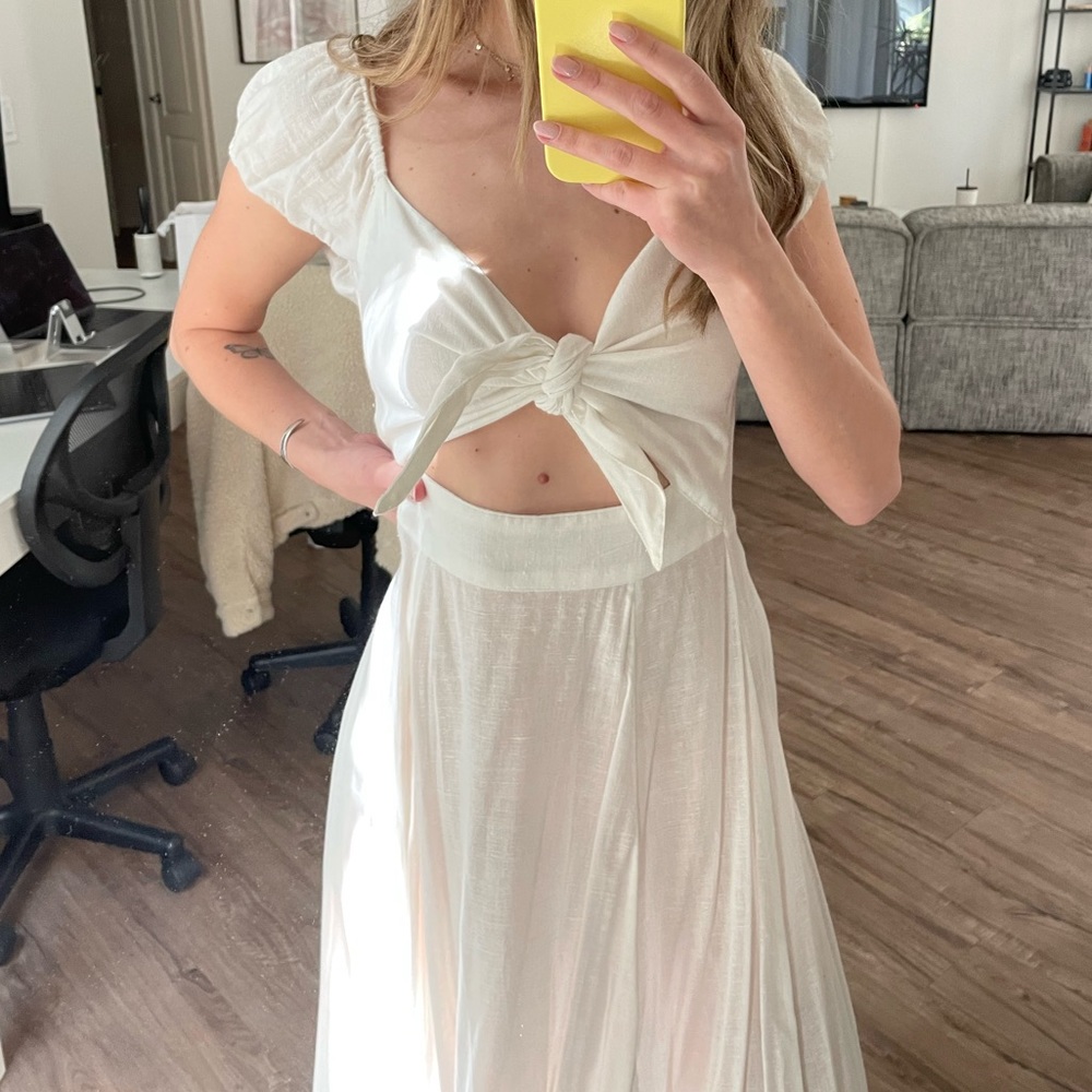 Free People Sheer Maxi Dress